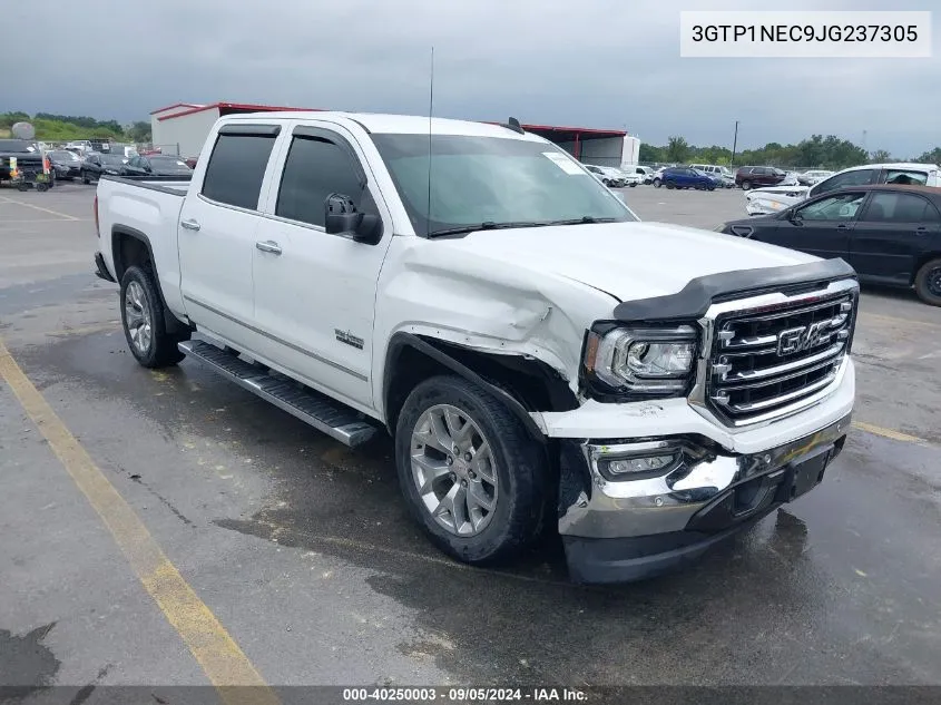 2018 GMC Sierra 1500 Slt VIN: 3GTP1NEC9JG237305 Lot: 40250003