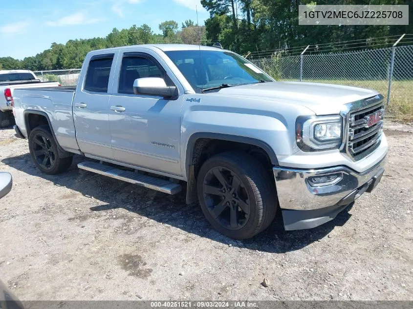 1GTV2MEC6JZ225708 2018 GMC Sierra 1500 Sle