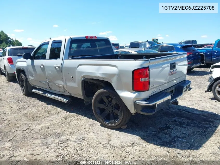 2018 GMC Sierra 1500 Sle VIN: 1GTV2MEC6JZ225708 Lot: 40251521