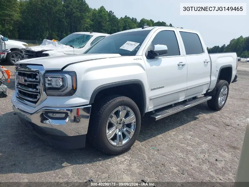 3GTU2NEC7JG149465 2018 GMC Sierra 1500 Slt