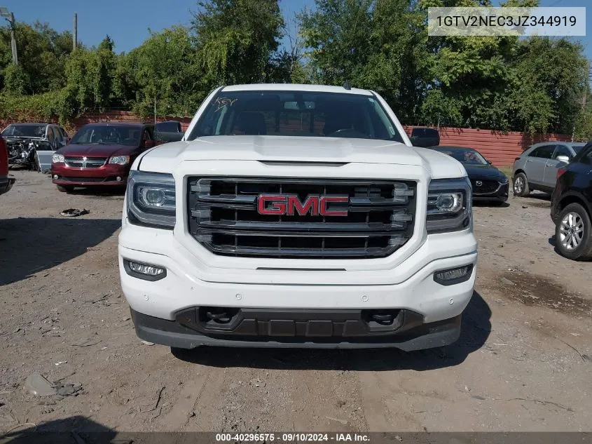 1GTV2NEC3JZ344919 2018 GMC Sierra 1500 K1500 Slt