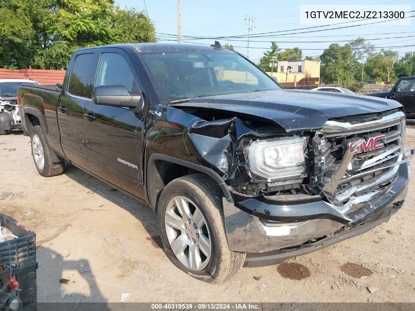 2018 GMC Sierra 1500 K1500 Sle VIN: 1GTV2MEC2JZ213300 Lot: 40319539