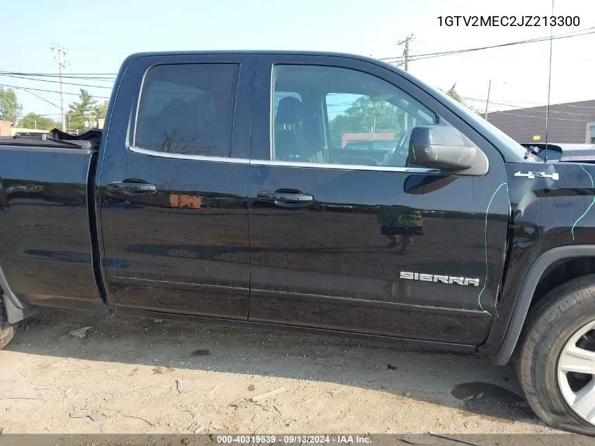 1GTV2MEC2JZ213300 2018 GMC Sierra 1500 K1500 Sle