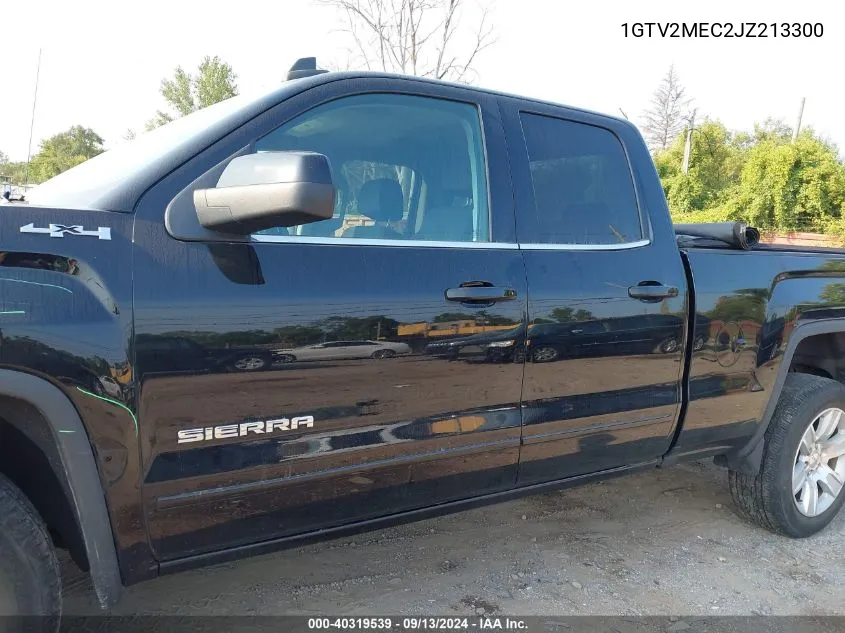 1GTV2MEC2JZ213300 2018 GMC Sierra 1500 K1500 Sle