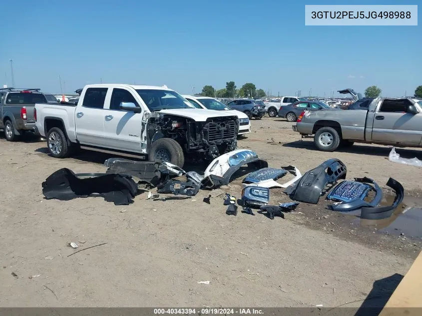 3GTU2PEJ5JG498988 2018 GMC Sierra 1500 Denali