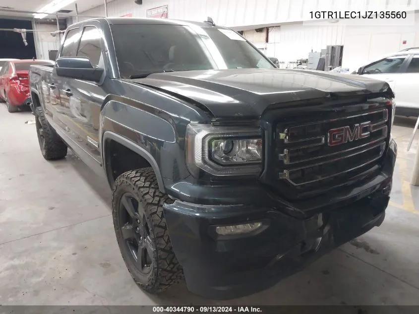 2018 GMC Sierra 1500 C1500 VIN: 1GTR1LEC1JZ135560 Lot: 40344790