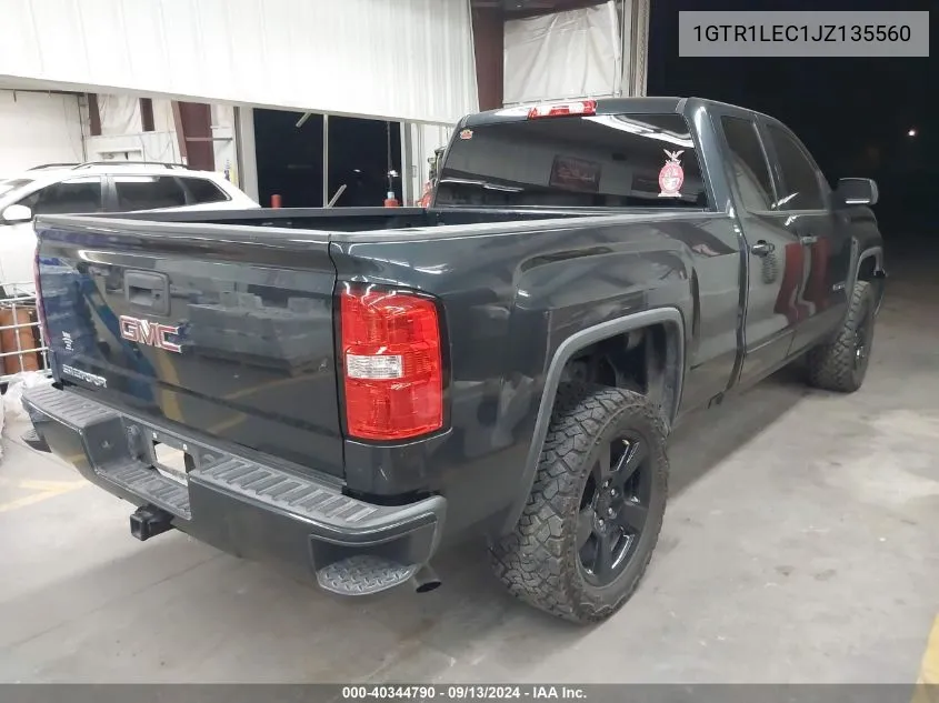 1GTR1LEC1JZ135560 2018 GMC Sierra 1500 C1500