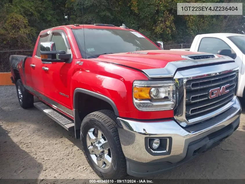 2018 GMC Sierra 2500Hd Sle VIN: 1GT22SEY4JZ236404 Lot: 40345510