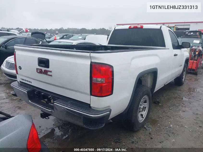 2018 GMC Sierra 1500 VIN: 1GTN1LEH8JZ331313 Lot: 40347850