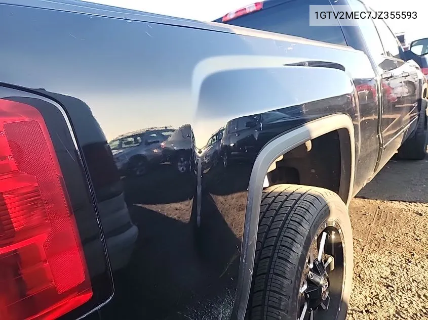 1GTV2MEC7JZ355593 2018 GMC Sierra 1500 Sle