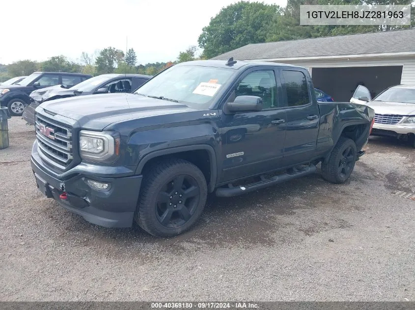 1GTV2LEH8JZ281963 2018 GMC Sierra 1500