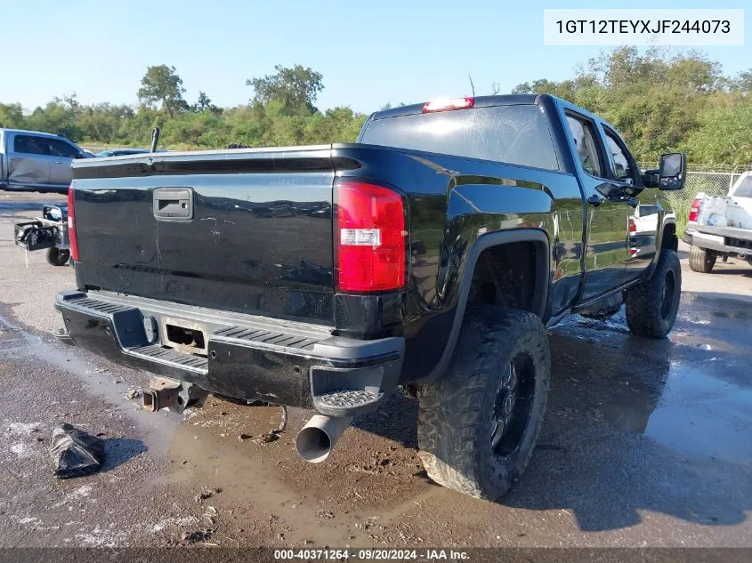 2018 GMC Sierra 2500Hd Slt VIN: 1GT12TEYXJF244073 Lot: 40371264