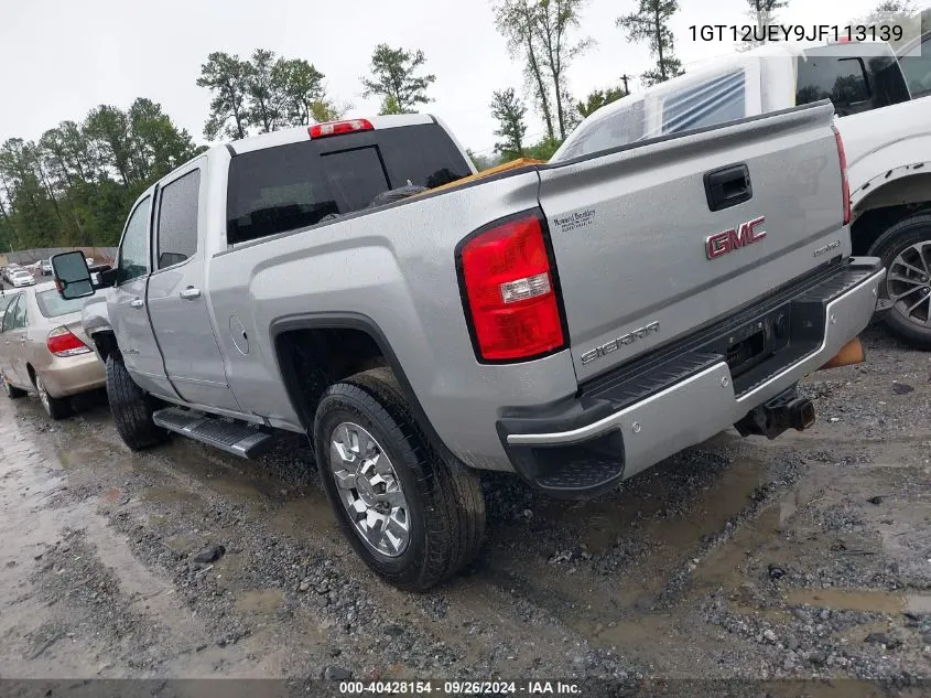 1GT12UEY9JF113139 2018 GMC Sierra 2500Hd Denali