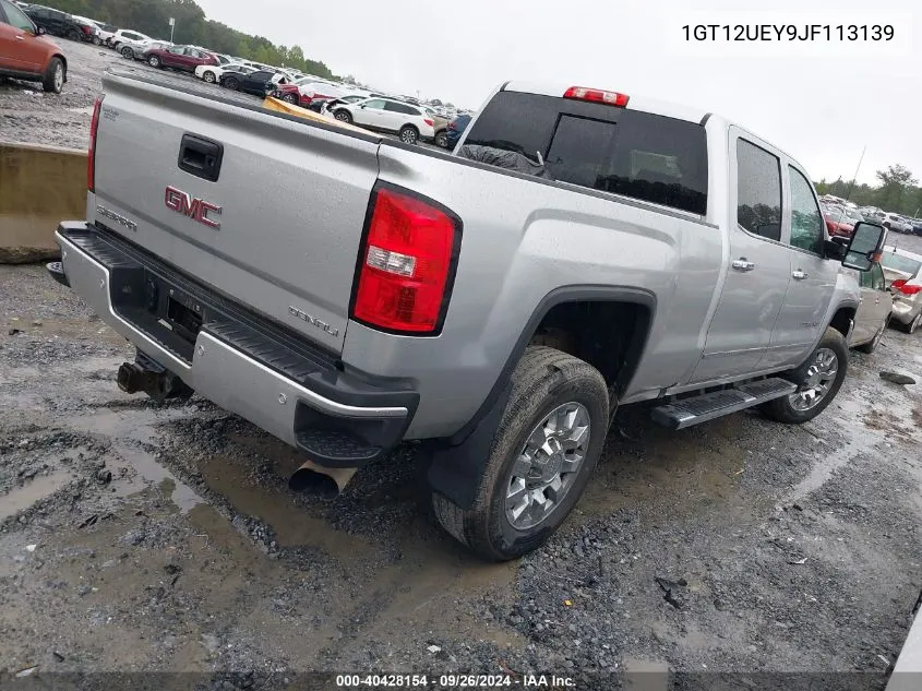 1GT12UEY9JF113139 2018 GMC Sierra 2500Hd Denali