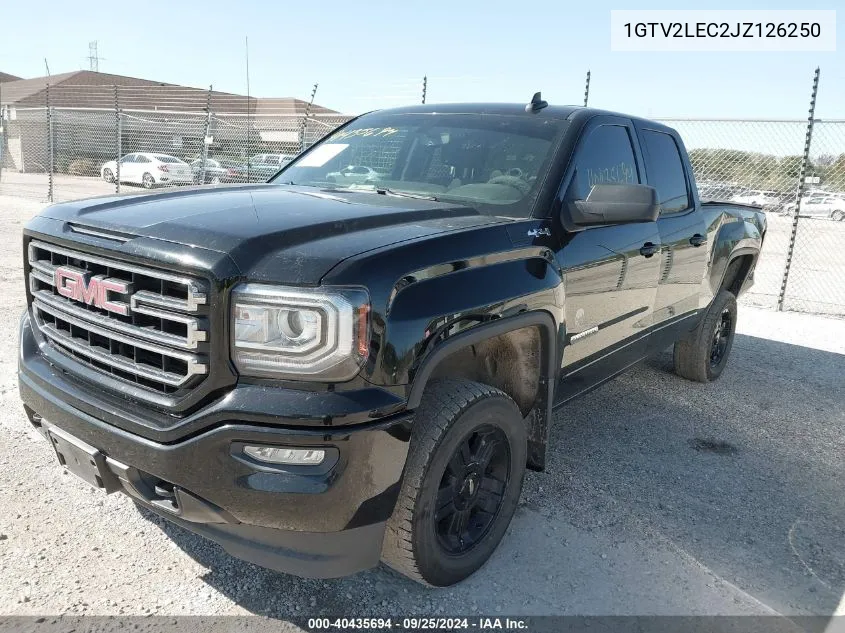 1GTV2LEC2JZ126250 2018 GMC Sierra 1500