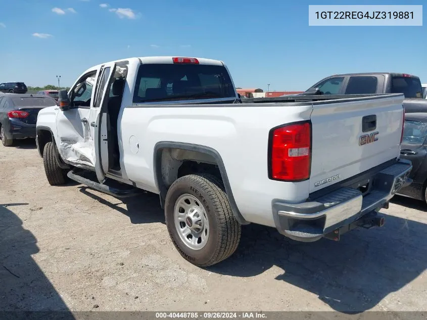 2018 GMC Sierra K2500 Heavy Duty VIN: 1GT22REG4JZ319881 Lot: 40448785