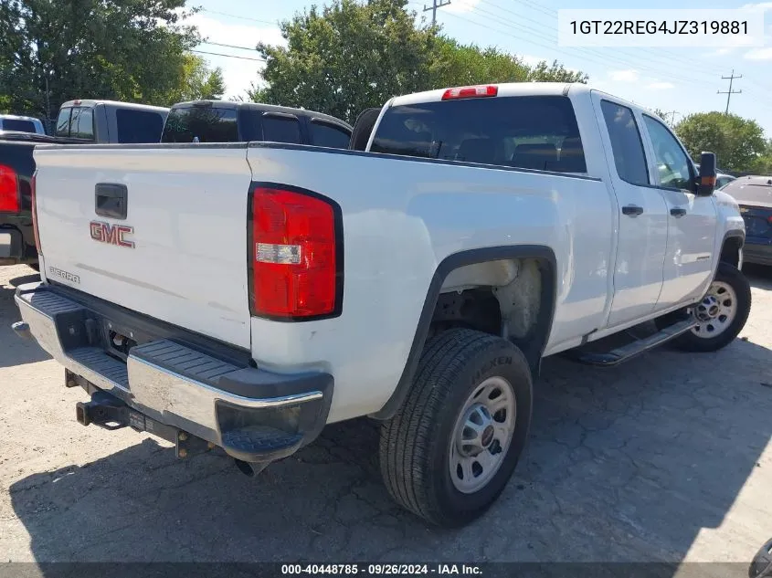 2018 GMC Sierra K2500 Heavy Duty VIN: 1GT22REG4JZ319881 Lot: 40448785