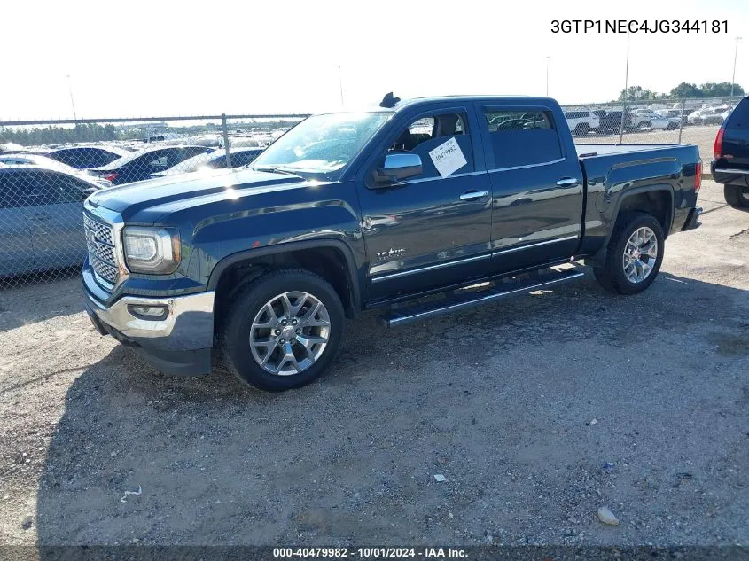 3GTP1NEC4JG344181 2018 GMC Sierra C1500 Slt