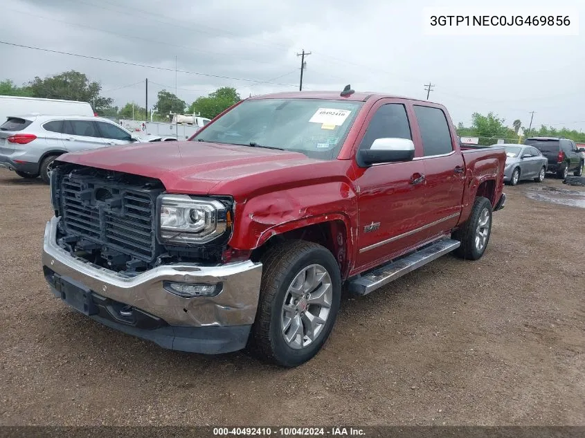 2018 GMC Sierra 1500 Slt VIN: 3GTP1NEC0JG469856 Lot: 40492410