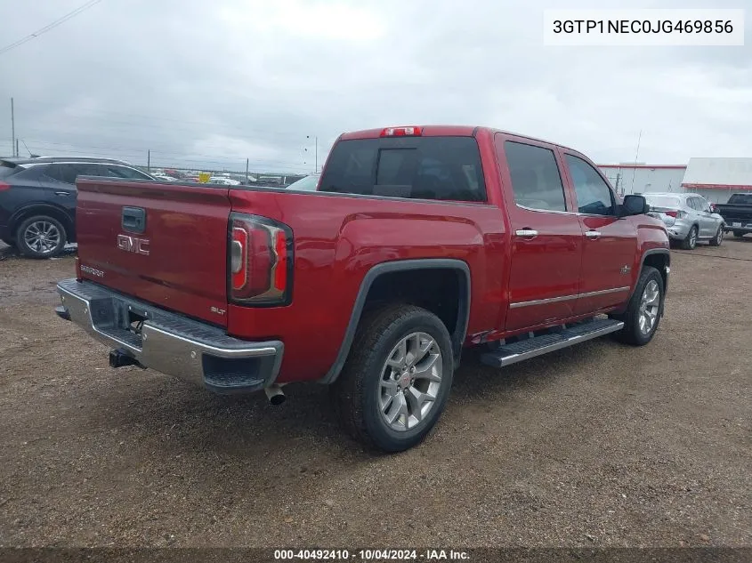 2018 GMC Sierra 1500 Slt VIN: 3GTP1NEC0JG469856 Lot: 40492410