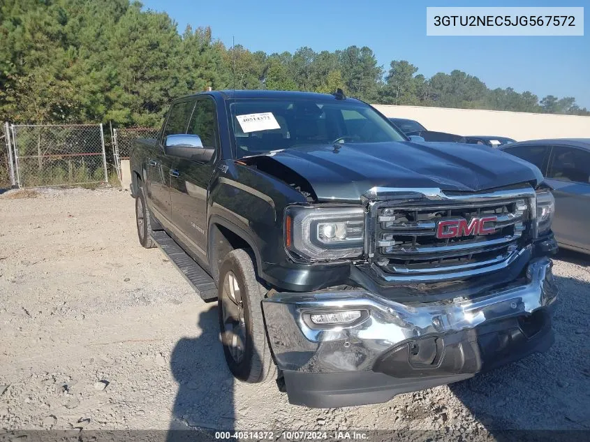 3GTU2NEC5JG567572 2018 GMC Sierra 1500 K1500 Slt