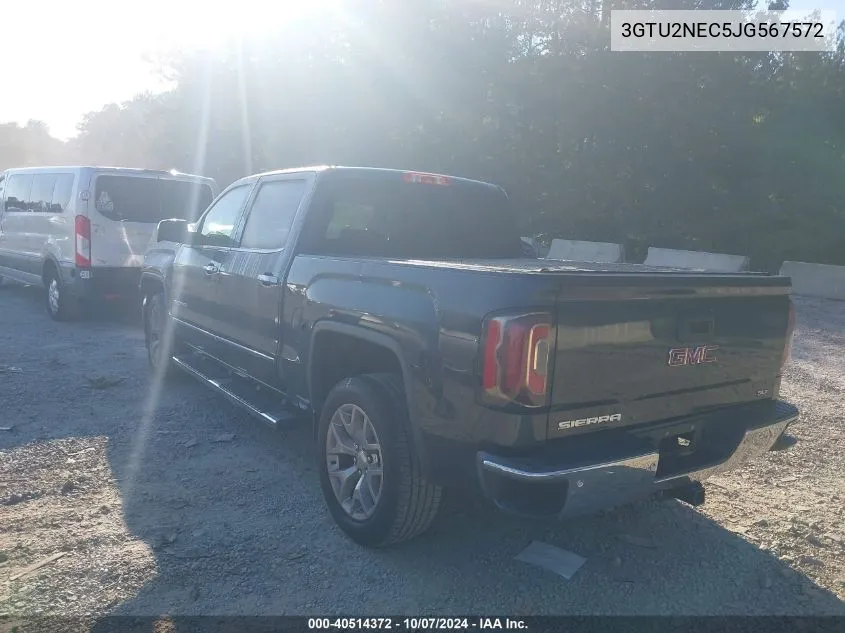 3GTU2NEC5JG567572 2018 GMC Sierra 1500 K1500 Slt