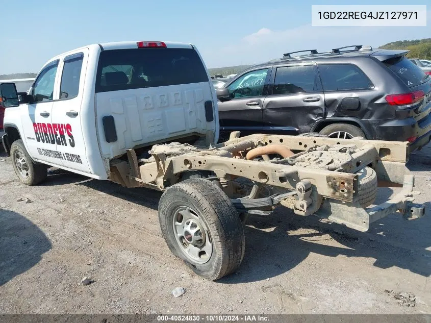 2018 GMC Sierra 2500Hd VIN: 1GD22REG4JZ127971 Lot: 40524830