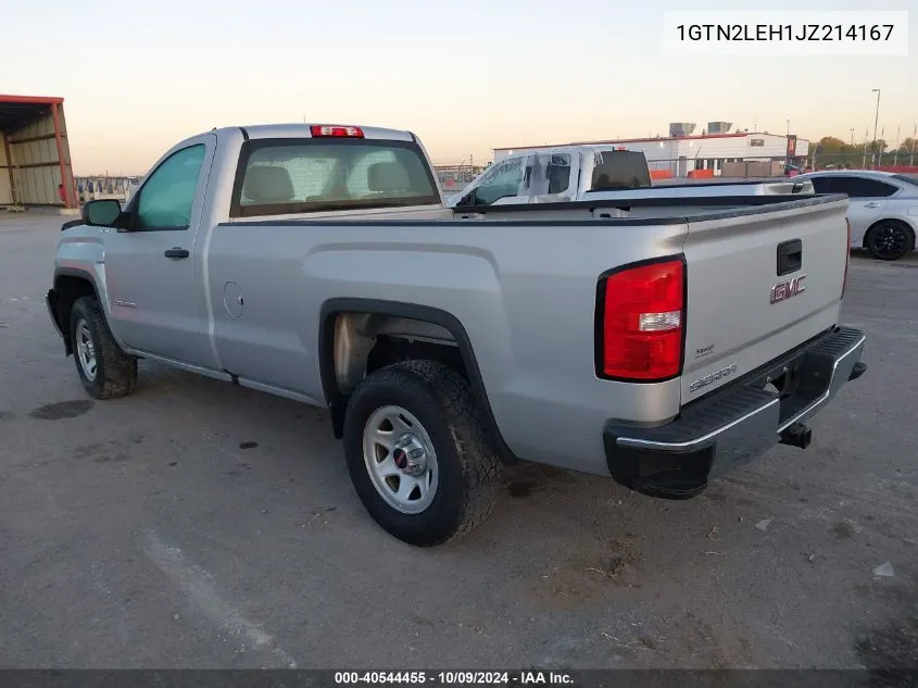 2018 GMC Sierra 1500 VIN: 1GTN2LEH1JZ214167 Lot: 40544455