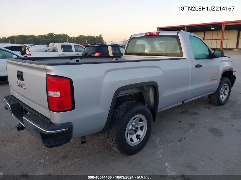 2018 GMC Sierra 1500 VIN: 1GTN2LEH1JZ214167 Lot: 40544455