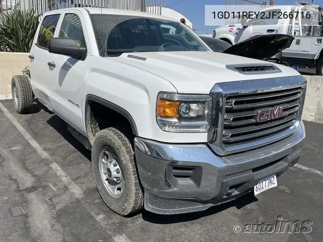 2018 GMC Sierra 2500Hd VIN: 1GD11REY2JF266716 Lot: 40567189