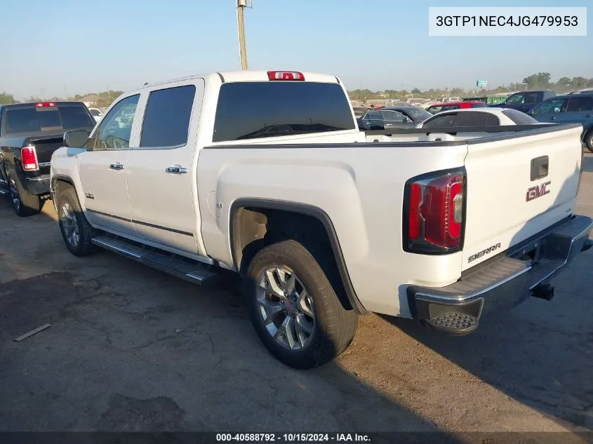 2018 GMC Sierra 1500 Slt VIN: 3GTP1NEC4JG479953 Lot: 40588792