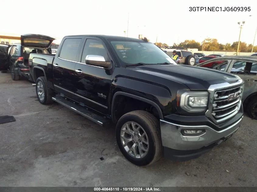 2018 GMC Sierra 1500 Slt VIN: 3GTP1NEC1JG609395 Lot: 40645110