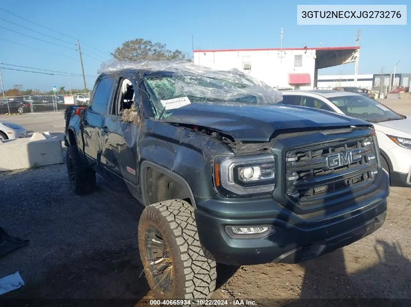 2018 GMC Sierra 1500 Slt VIN: 3GTU2NECXJG273276 Lot: 40665934