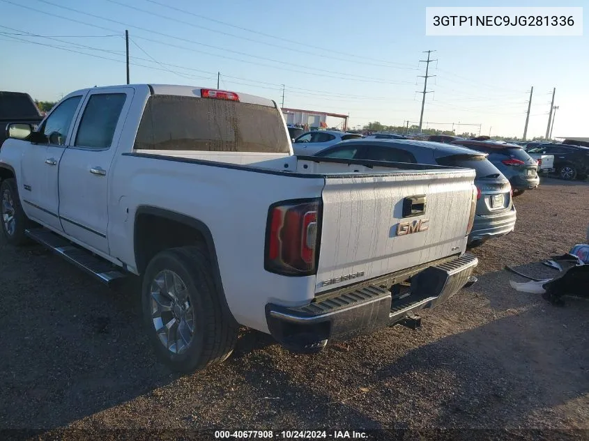 2018 GMC Sierra 1500 C1500 Slt VIN: 3GTP1NEC9JG281336 Lot: 40677908