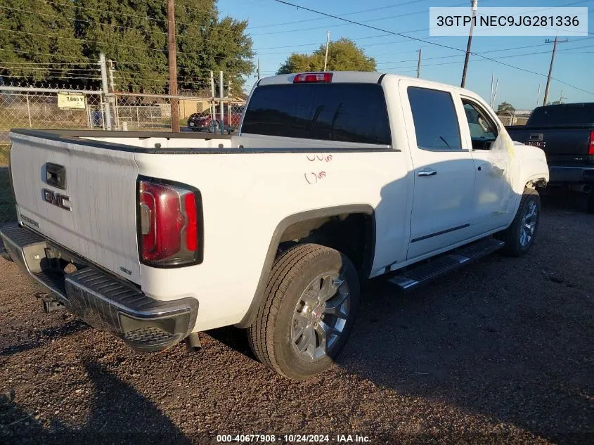 2018 GMC Sierra 1500 C1500 Slt VIN: 3GTP1NEC9JG281336 Lot: 40677908