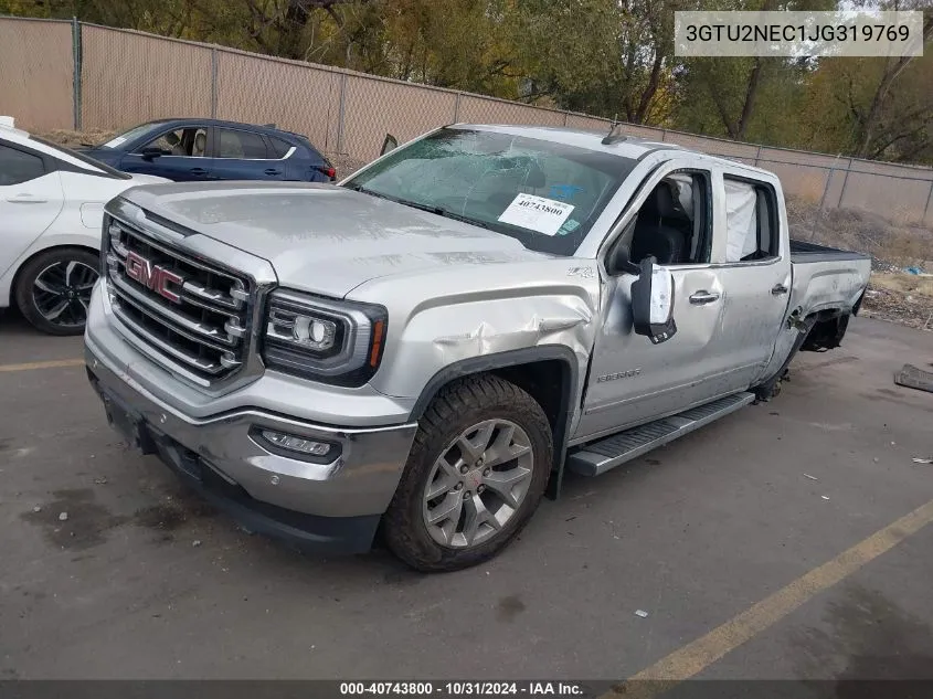 2018 GMC Sierra 1500 Slt VIN: 3GTU2NEC1JG319769 Lot: 40743800