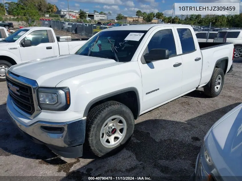 2018 GMC Sierra 1500 VIN: 1GTR1LEH1JZ309459 Lot: 40790475