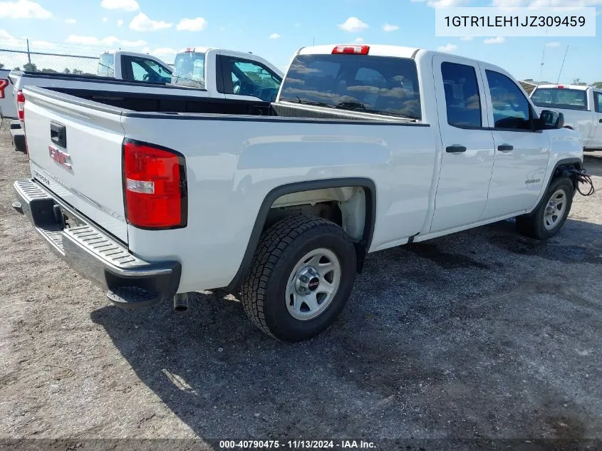 2018 GMC Sierra 1500 VIN: 1GTR1LEH1JZ309459 Lot: 40790475