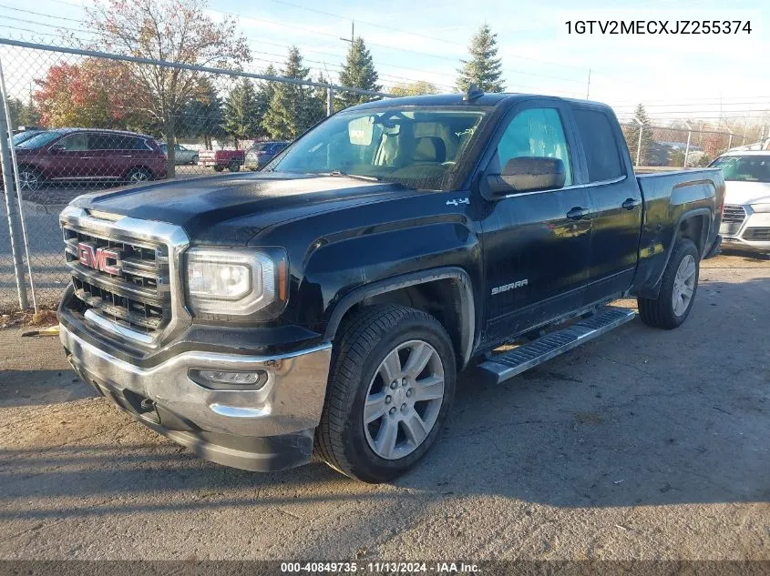 1GTV2MECXJZ255374 2018 GMC Sierra 1500 Sle