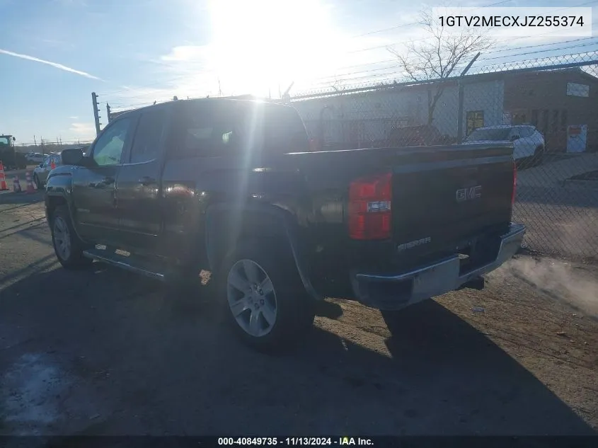 1GTV2MECXJZ255374 2018 GMC Sierra 1500 Sle