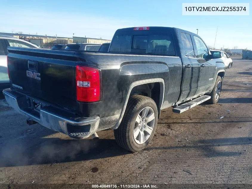 1GTV2MECXJZ255374 2018 GMC Sierra 1500 Sle