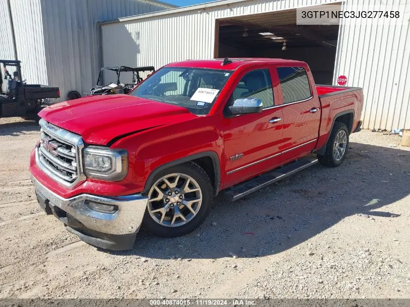 2018 GMC Sierra 1500 Slt VIN: 3GTP1NEC3JG277458 Lot: 40874015