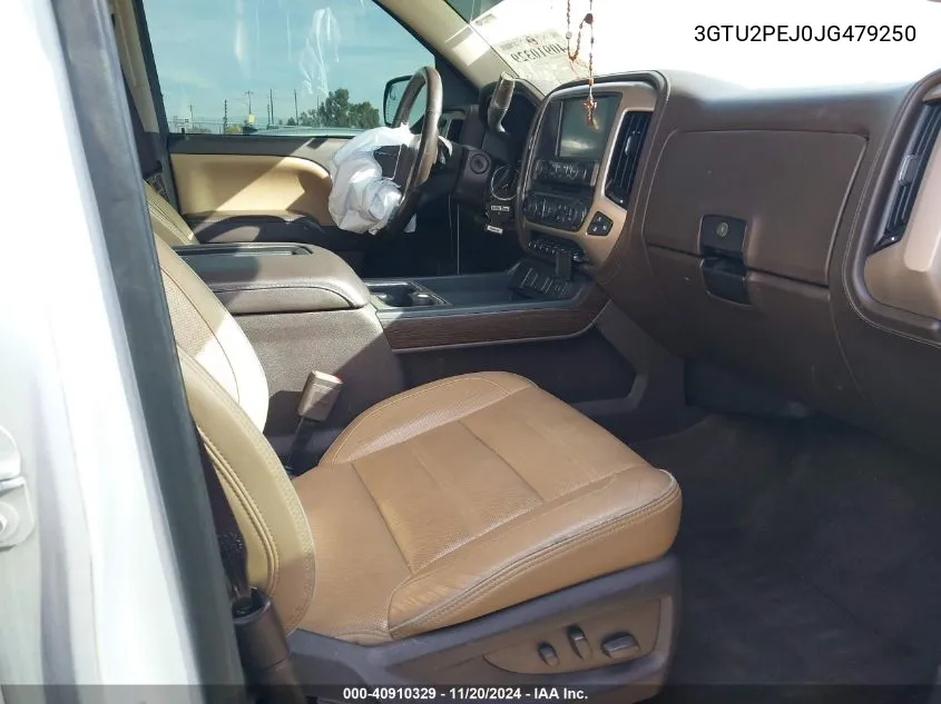 2018 GMC Sierra 1500 Denali VIN: 3GTU2PEJ0JG479250 Lot: 40910329