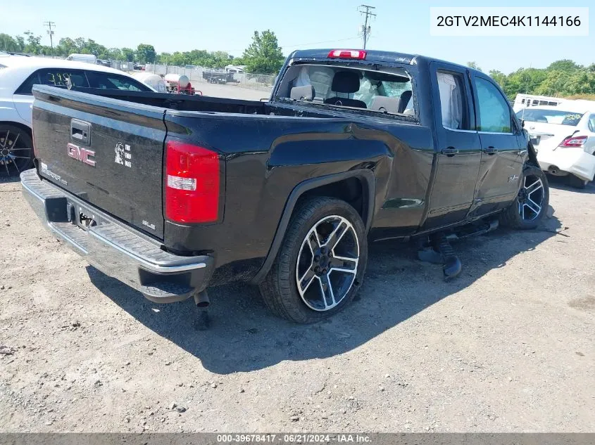 2019 GMC Sierra 1500 Limited Sle VIN: 2GTV2MEC4K1144166 Lot: 39678417