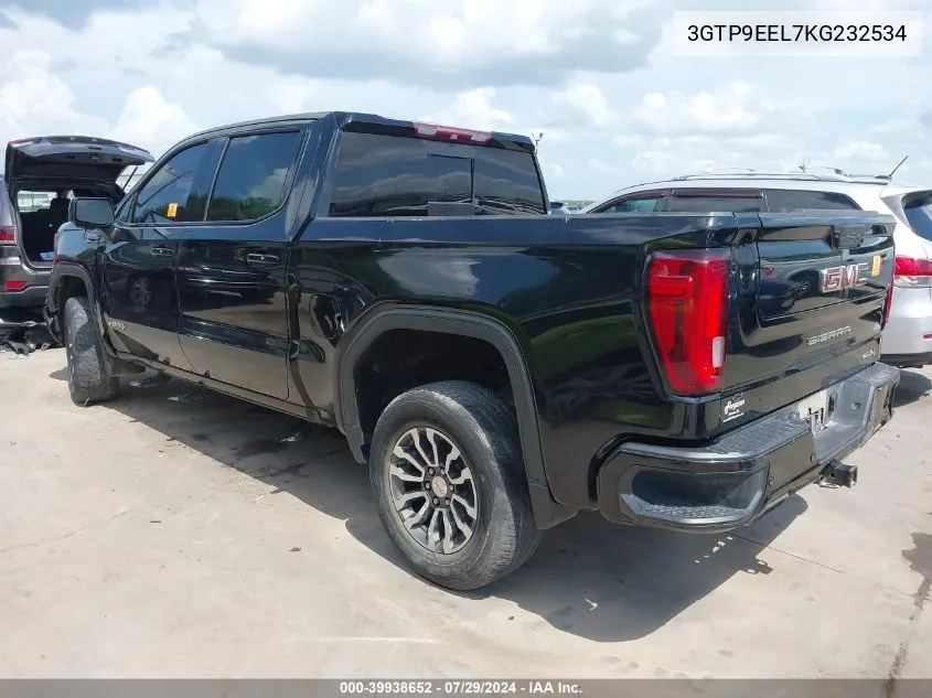 3GTP9EEL7KG232534 2019 GMC Sierra 1500 At4