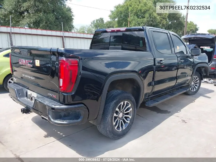 3GTP9EEL7KG232534 2019 GMC Sierra 1500 At4