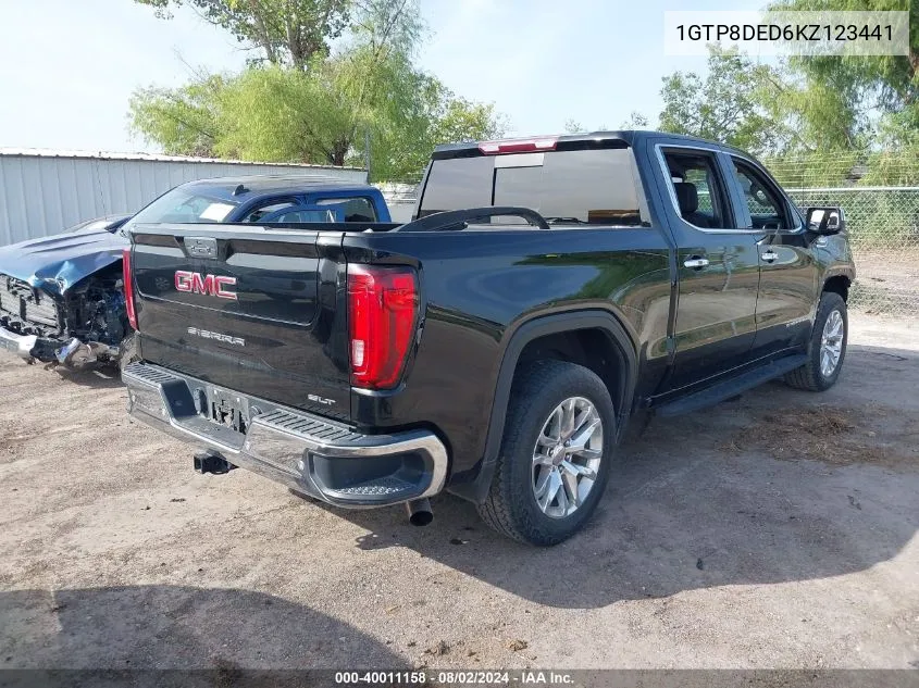 1GTP8DED6KZ123441 2019 GMC Sierra C1500 Slt