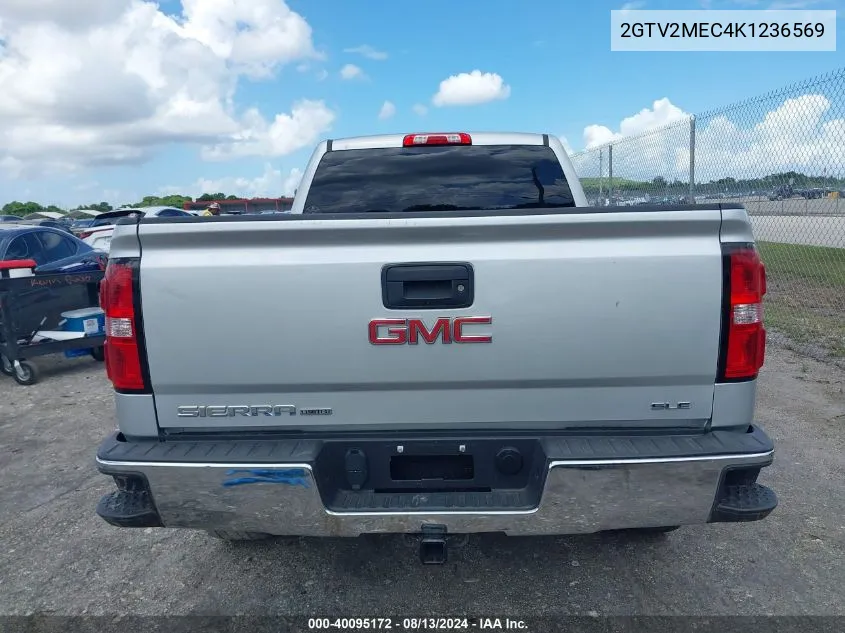 2GTV2MEC4K1236569 2019 GMC Sierra Limited K1500 Sle