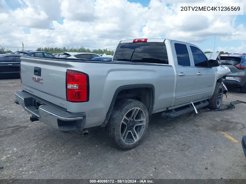 2019 GMC Sierra Limited K1500 Sle VIN: 2GTV2MEC4K1236569 Lot: 40095172