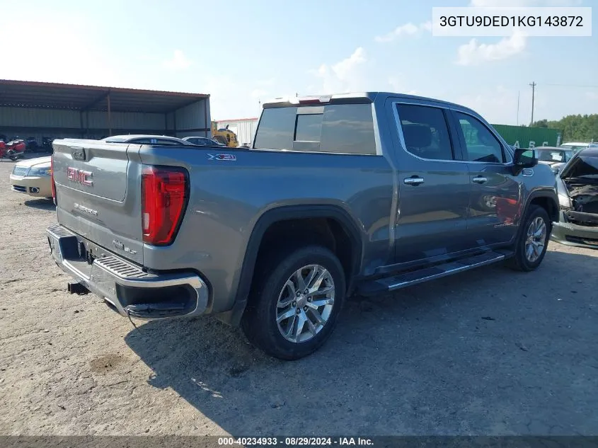 3GTU9DED1KG143872 2019 GMC Sierra 1500 Slt